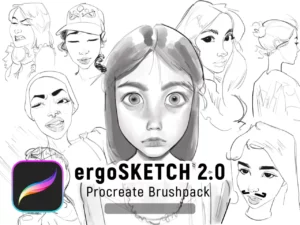 ergosketch 2.0 procreate brushset (1) 84603
