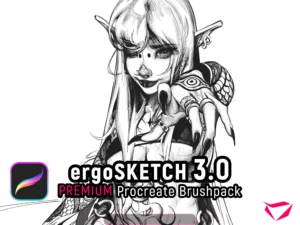 ergosketch 3.0 procreate brushset1 84822
