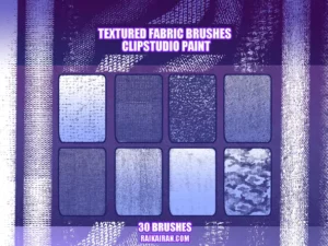 fabric texture brushes clipstudio paint1 84874