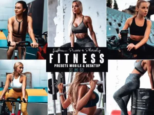 fitness photoshop action & lightrom presets (1) 87469