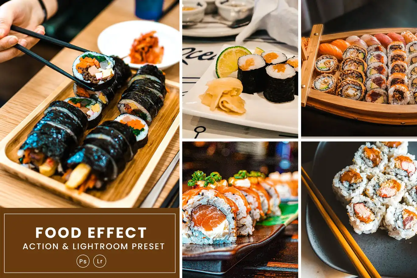 Food Effect Action & Lightroom Presets
