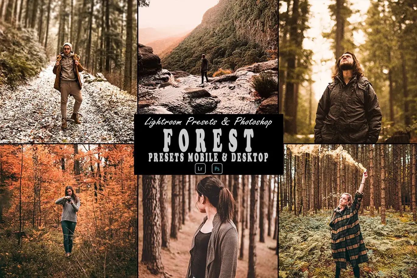 Forest Tone Photoshop Action & Lightrom Presets 1 forest tone photoshop action & lightrom presets (2) 87791