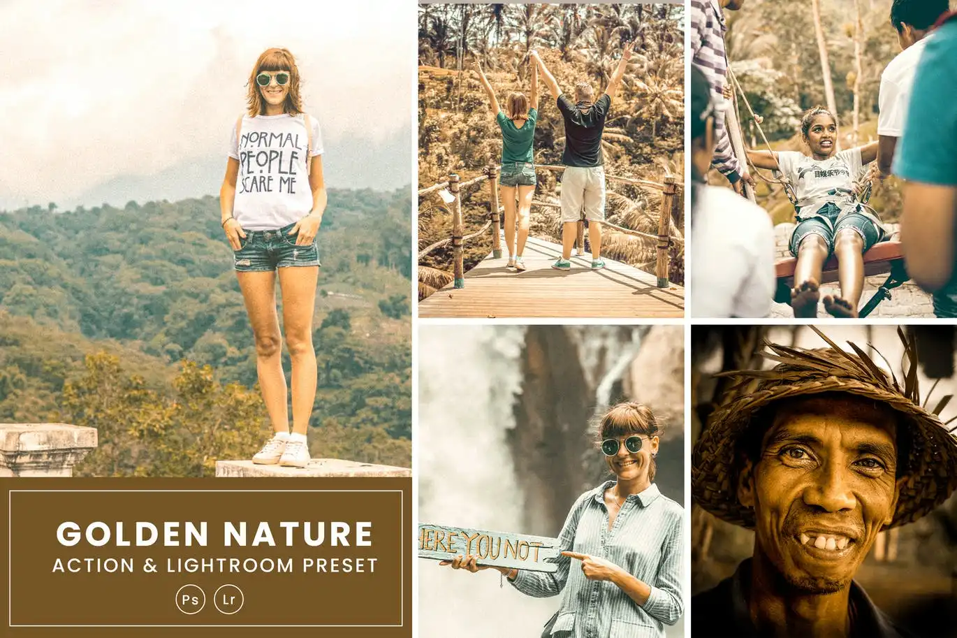 Golden Nature Action & Lightroom Presets