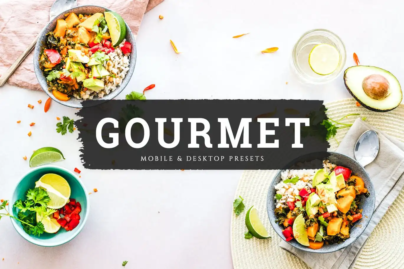 Gourmet Mobile &amp; Desktop Lightroom Presets