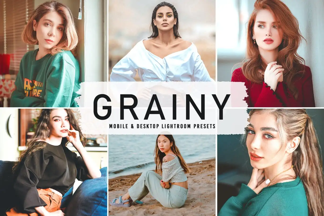 Grainy Mobile &amp; Desktop Lightroom Presets