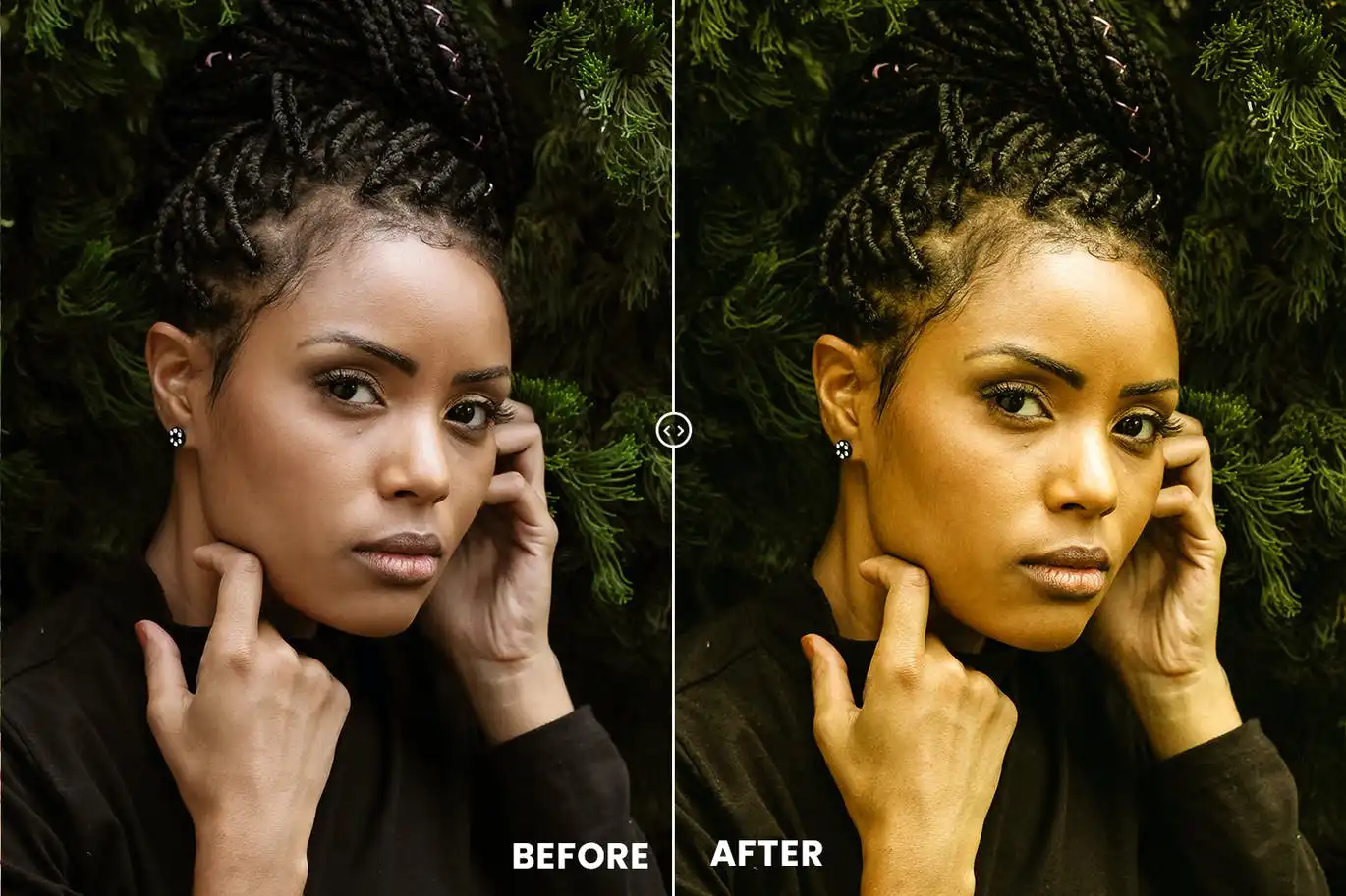 Green Tones Action & Lightrom Presets 5 green tones action & lightrom presets (4) 87063