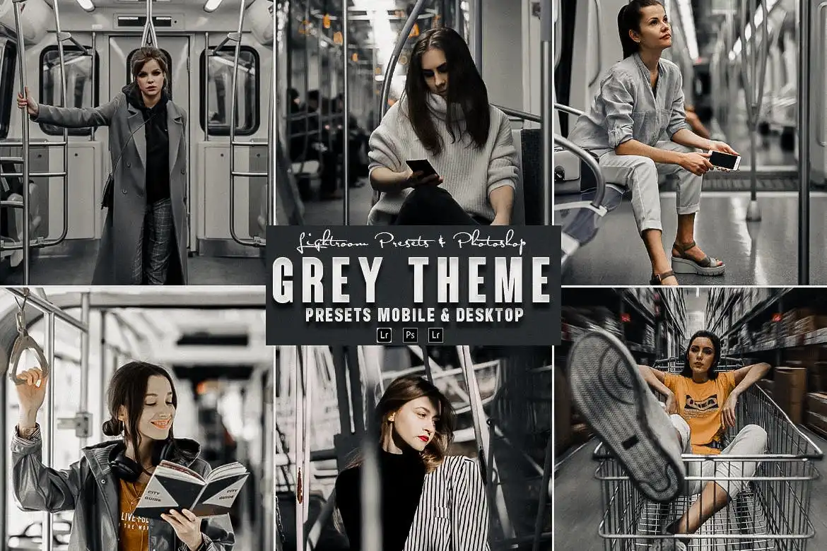 Grey Theme Photoshop Action & Lightrom Presets 1 grey theme photoshop action & lightrom presets (2) 87545