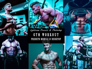 gym workout tone photoshop action & lightrom (3) 87685