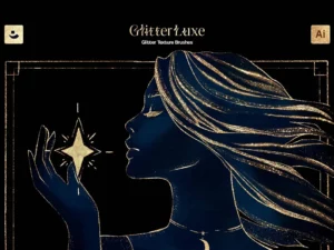 illustrator glitter texture brushes1 84671