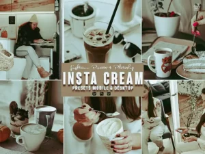 insta cream photoshop action & lightrom presets (5) 87467