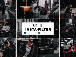 insta filter 01th black photoshop & lightroom 84963
