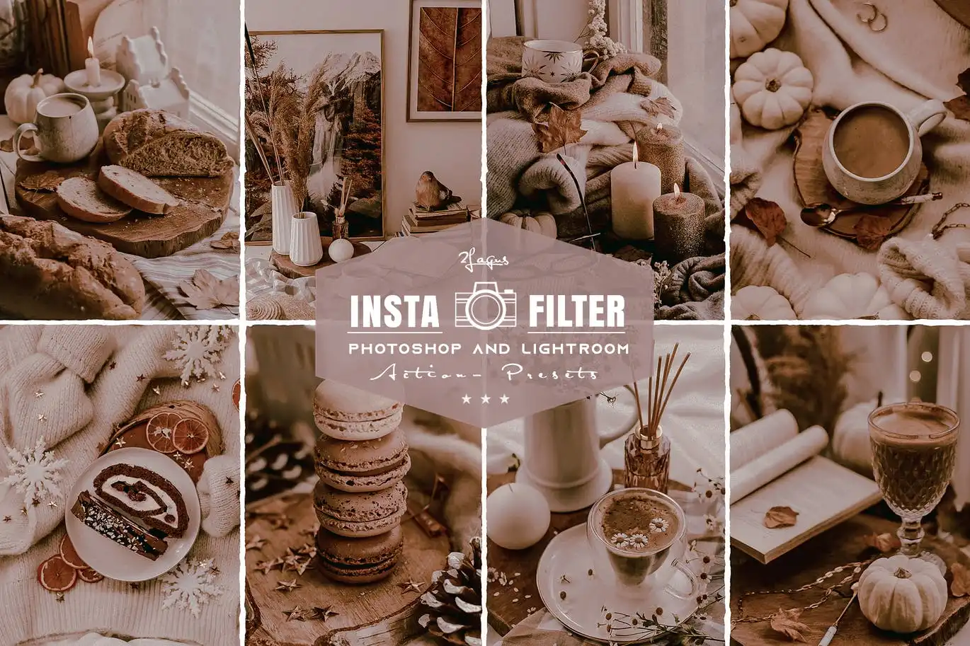 Insta Filter Chocolate Photoshop and Lightroom