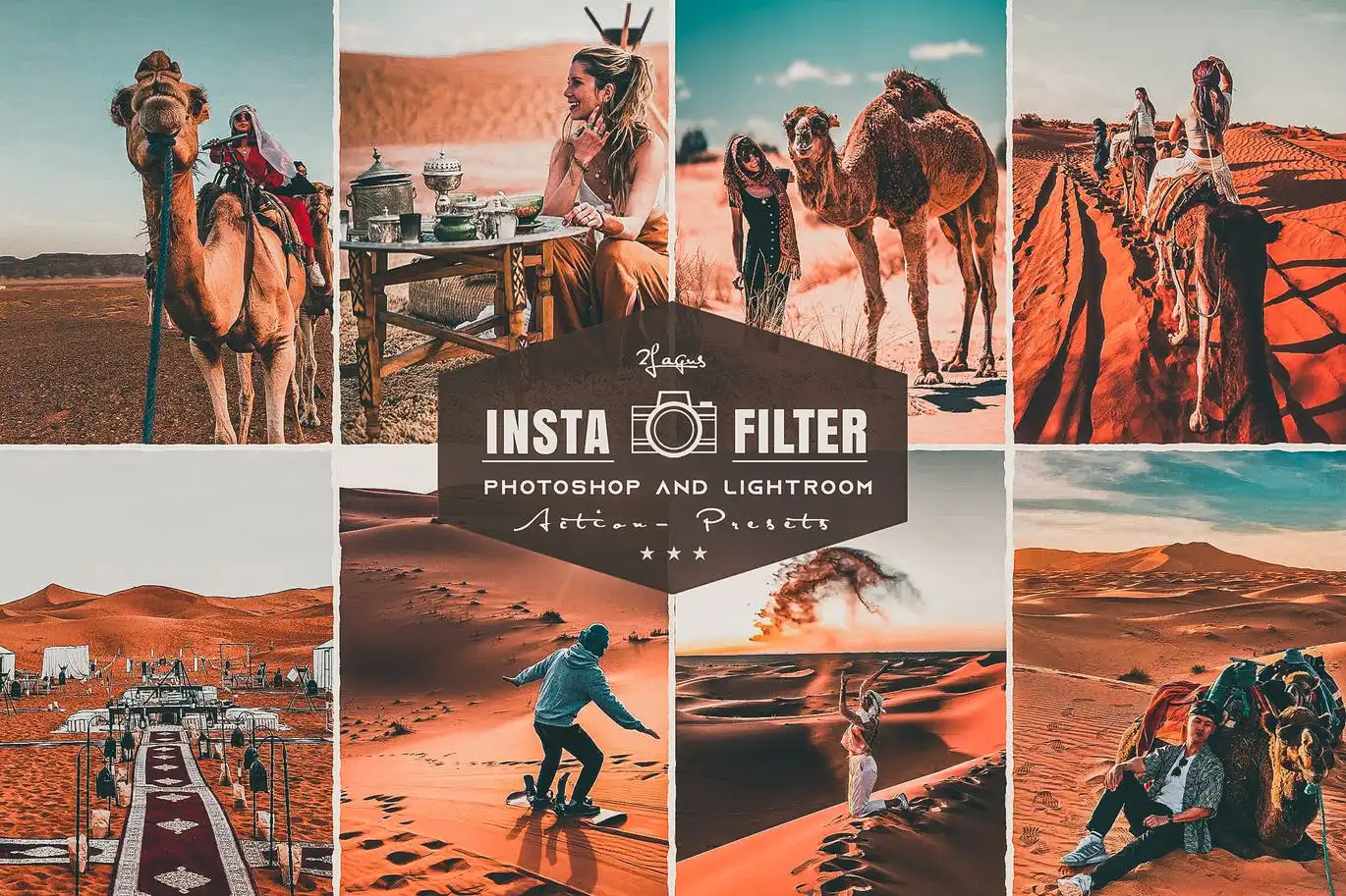 Insta Filter Morocco Photoshop & Lightroom Presets