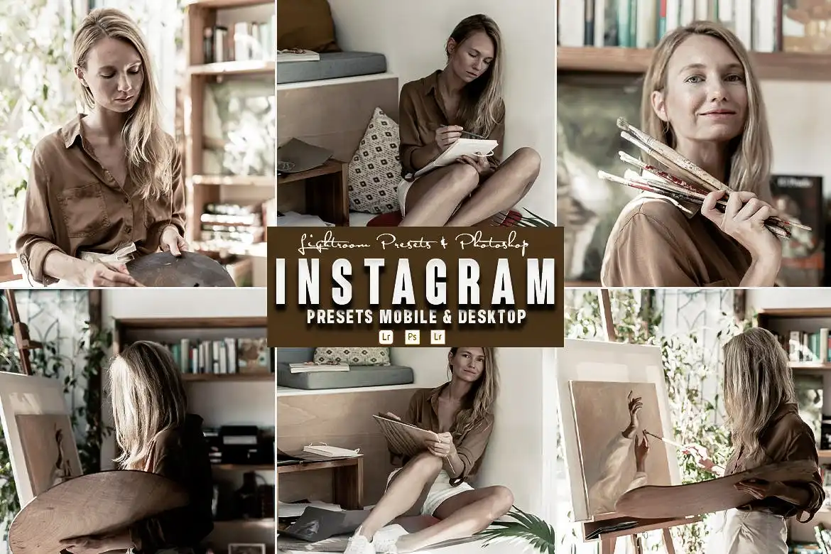Instagram Photoshop Action &amp; Lightrom Presets