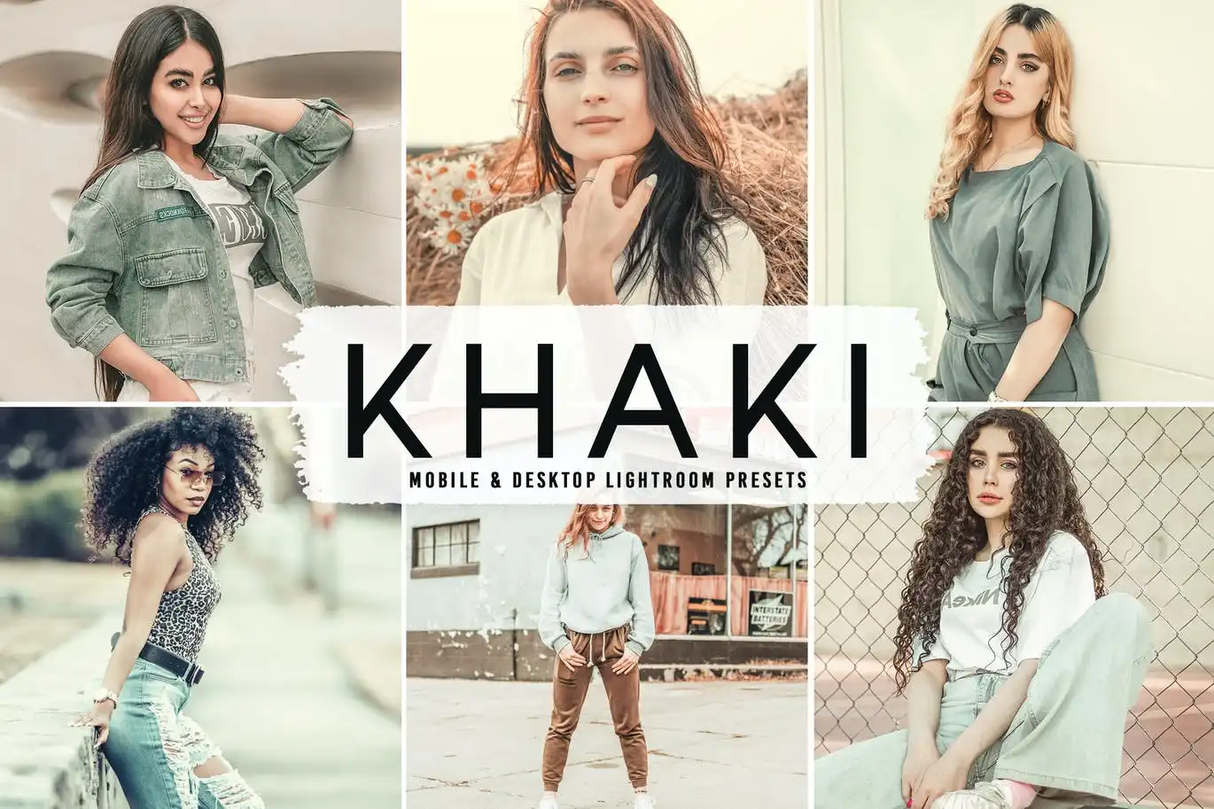 Khaki Mobile & Desktop Lightroom Presets