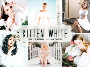 kitten white mobile & desktop lightroom presets (5) 86213