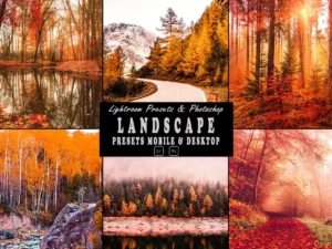 landscape tone photoshop action & lightrom presets (1) 87820