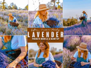 lavender photoshop action & lightrom presets (4) 87655