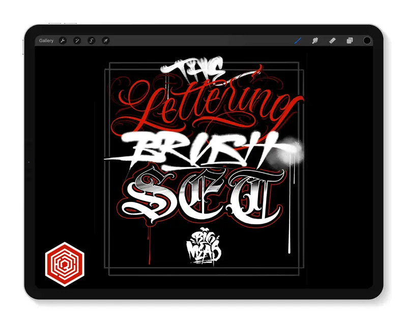 Lettering by Big Meas
