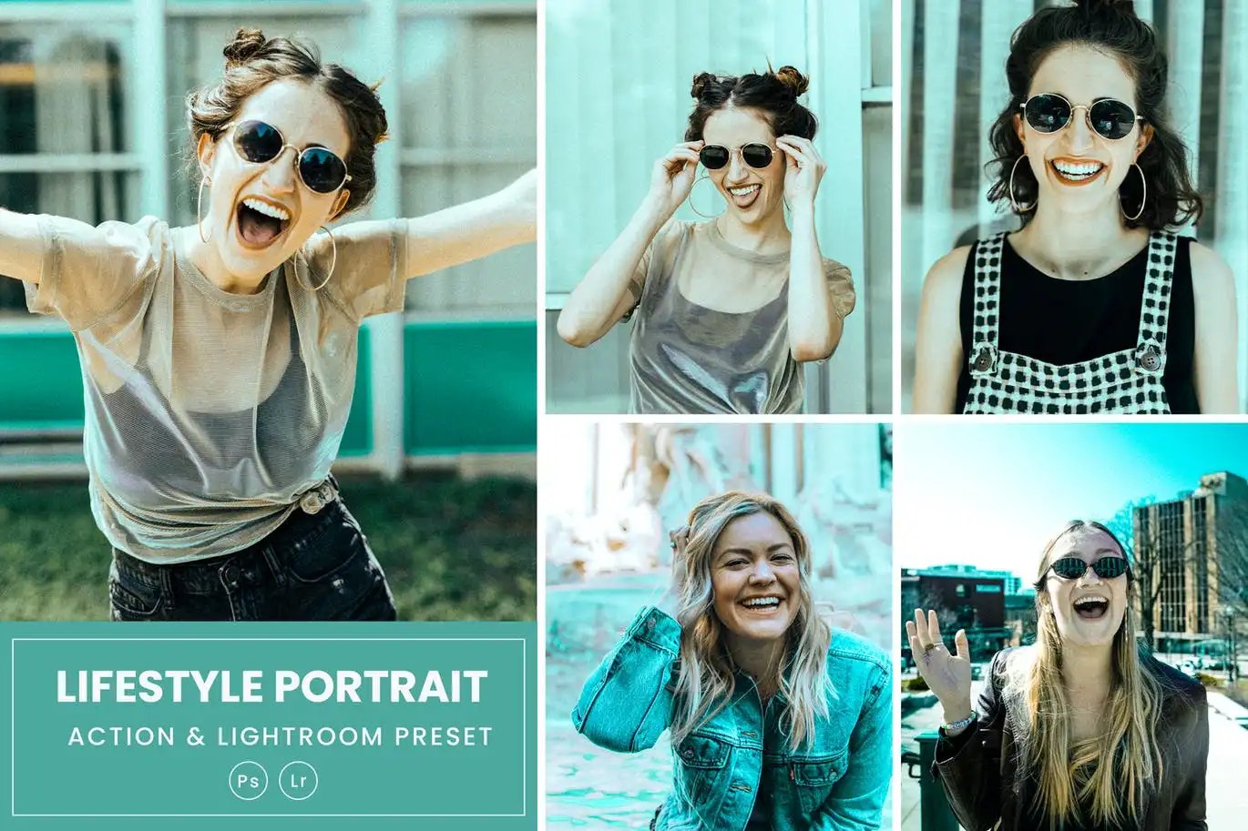 LifeStyle Portrait Action & Lightrom Presets