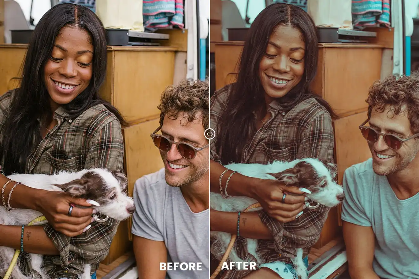 Lightroom Preset and Action Blue Tones Free Download