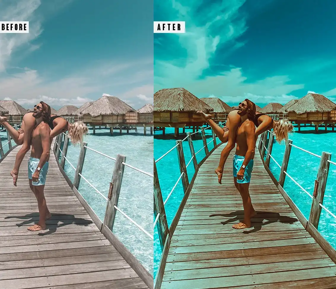 Maldive Photoshop Action & Lightrom Presets 3 maldive photoshop action & lightrom presets (2) 87597
