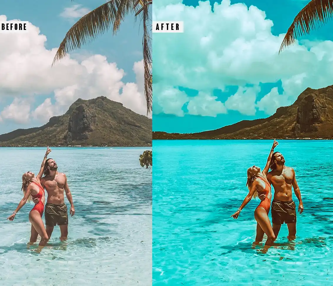 Maldive Photoshop Action & Lightrom Presets 5 maldive photoshop action & lightrom presets (3) 87535