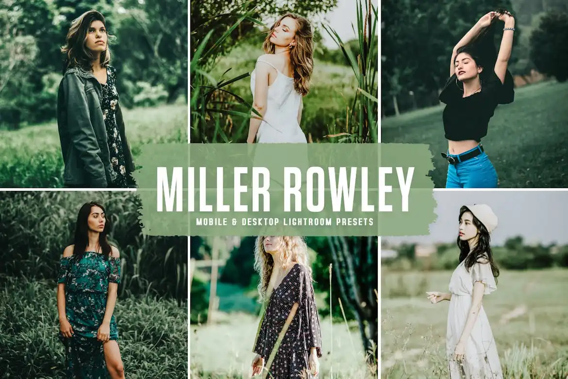 Miller Rowley Mobile Desktop Lightroom Presets