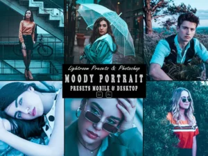moody portrait photoshop action & lightrom preset (5) 87704
