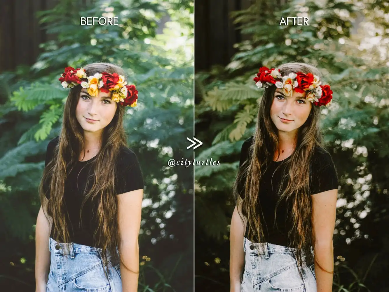 Moody RICH GREENS Outdoor Travel Lightroom Presets 5 moody rich greens outdoor travel lightroom presets (6) 86311