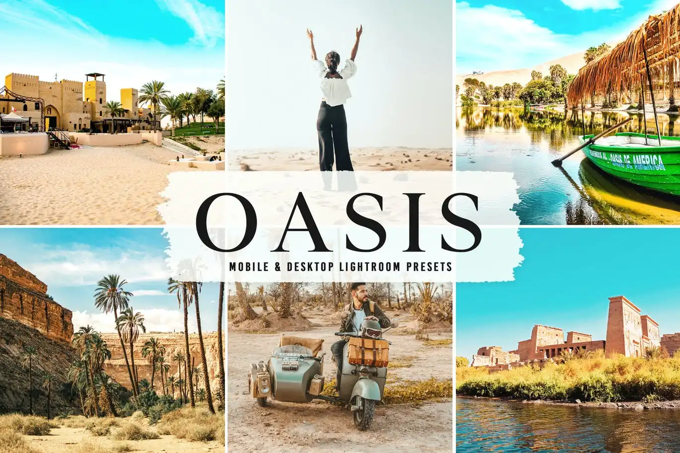 Oasis Mobile Desktop Lightroom Presets
