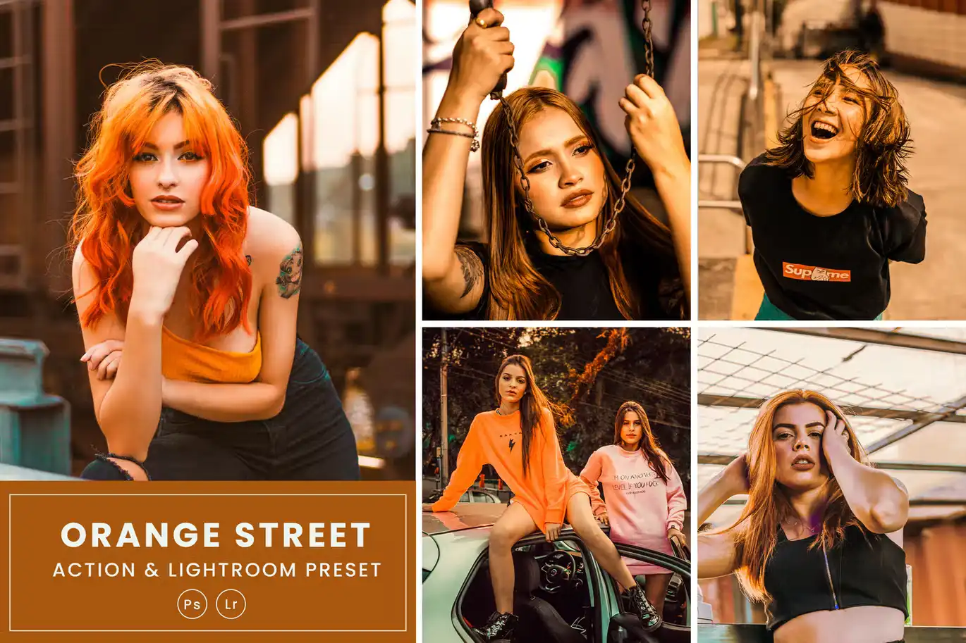Orange Street Action & Lightroom Presets