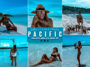 pacific photoshop action & lightrom presets (2) 87614