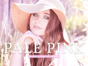 pale pink mobile & desktop lightroom presets (4) 85845