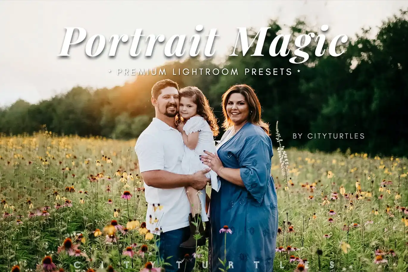 PORTRAIT MAGIC Natural Outdoor Lightroom Presets