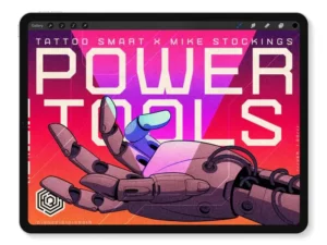 power tools tattoo brushes for procreate 84734