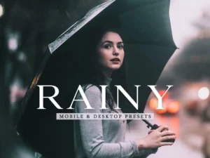 rainy mobile & desktop lightroom presets (4) 85547