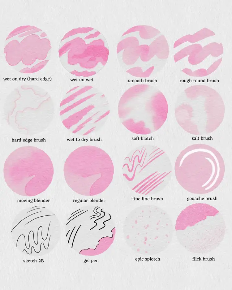Realistic Digital Watercolor Brush Set 3 realistic digital watercolor brush set (1) 84448