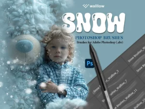 realistic snow photoshop brushes1 84778