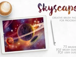 skyscape brush toolkit for procreate06 84787