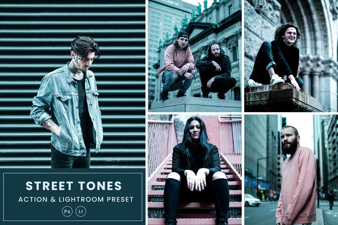 Street Tones Action &amp; Lightrom Presets