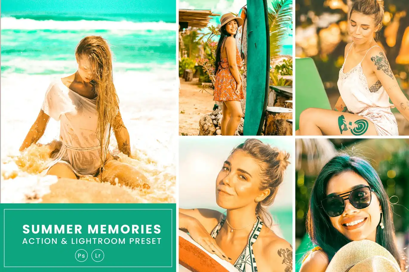 Summer Memories Action &amp; Lightrom Presets