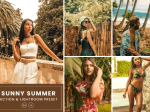 sunny summer action & lightrom presets (4) 87146