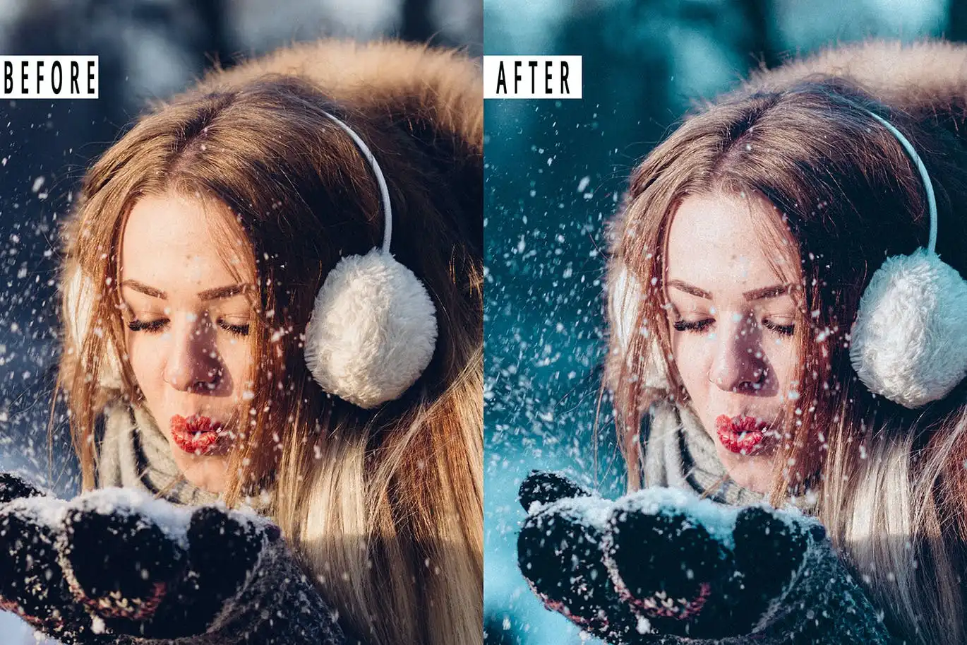Winter Portrait Presets Mobile & Desktop 4 winter portrait presets mobile & desktop (1) 88138