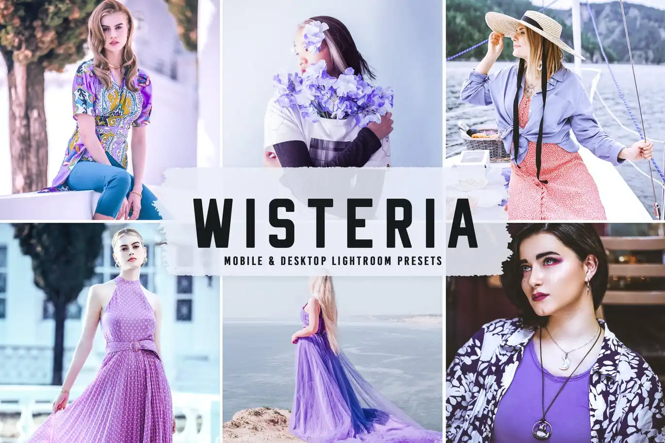 Wisteria Mobile & Desktop Lightroom Presets