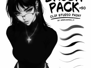 Arekushisu_11 - Brush Pack (CLIP STUDIO)