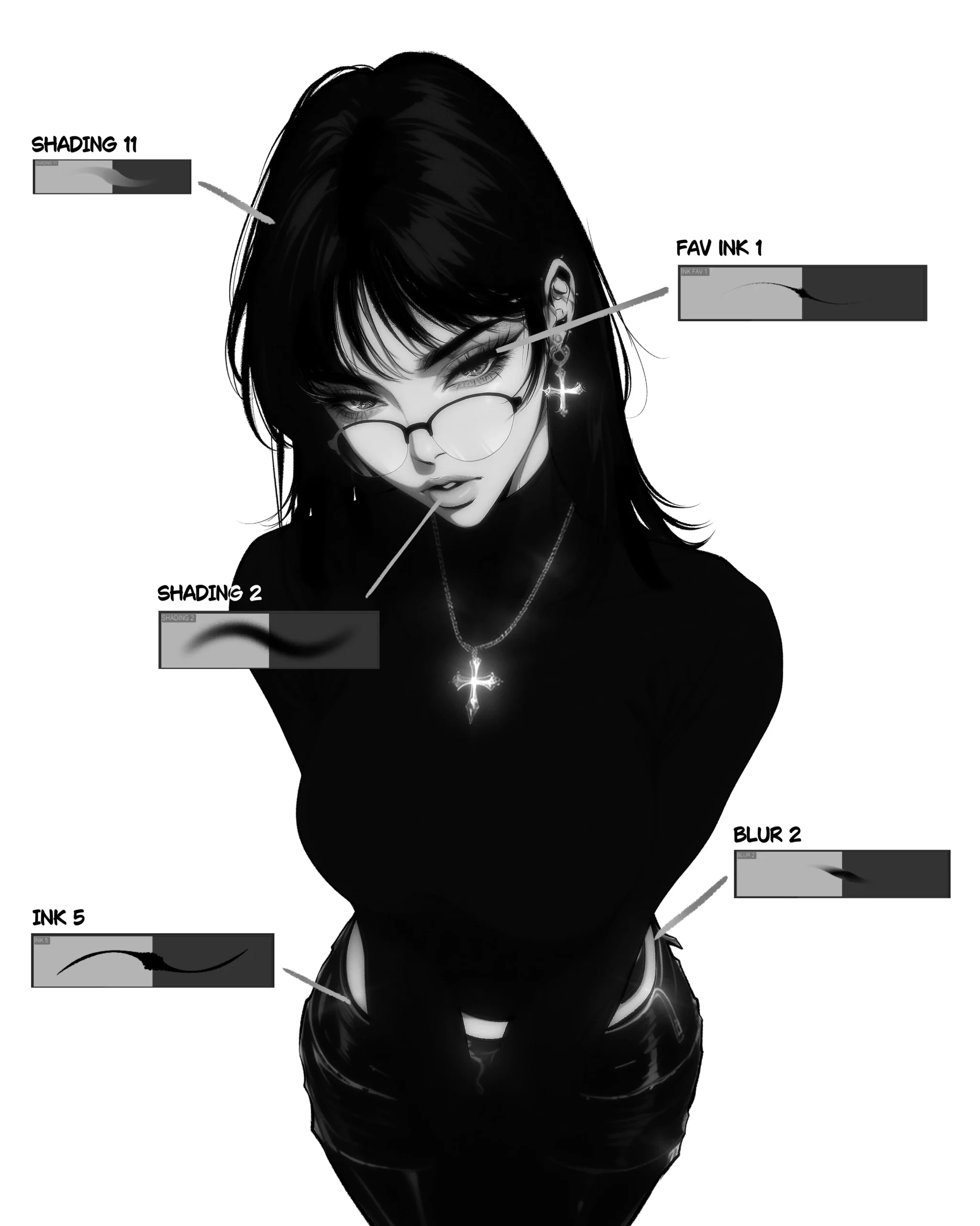 Arekushisu_11 - Brush Pack (CLIP STUDIO) 3 arekushisu 11 brush pack (clip studio)2 92544