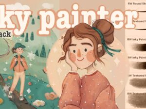 RW Inky Painter Brush Pack