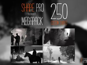 SHAPE PRO MEGAPACK for PROCREATE 5 and PHOTOSHOP