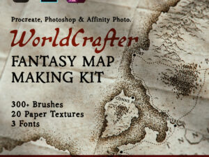 Worldcrafter Fantasy Map Making Kit